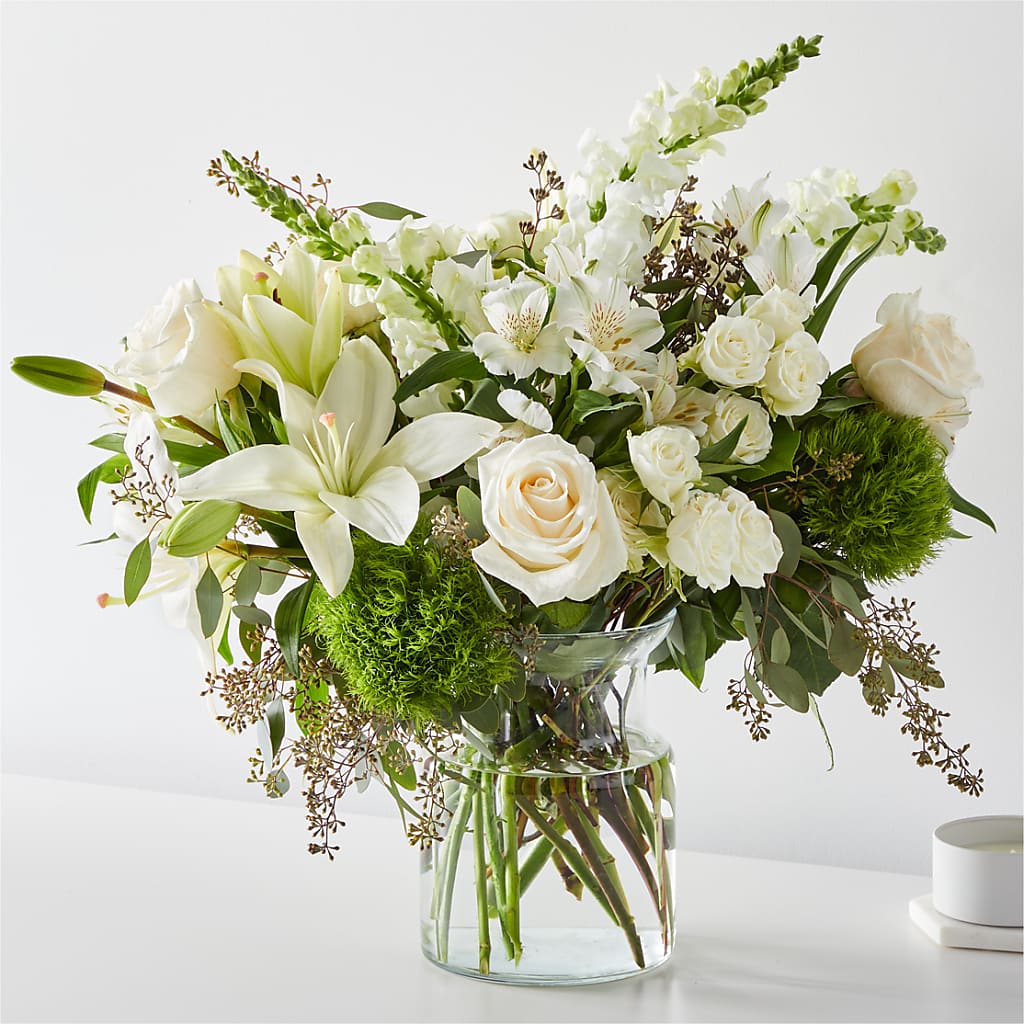 Fresh Linen Bouquet – Maison Blooms, Wesley Chapel FL