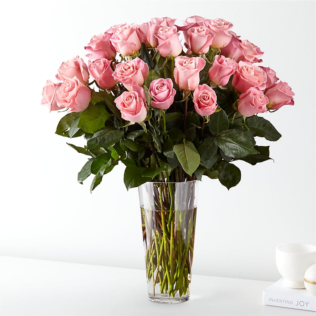 Long Stem Pink Rose Bouquet – Maison Blooms, Wesley Chapel FL