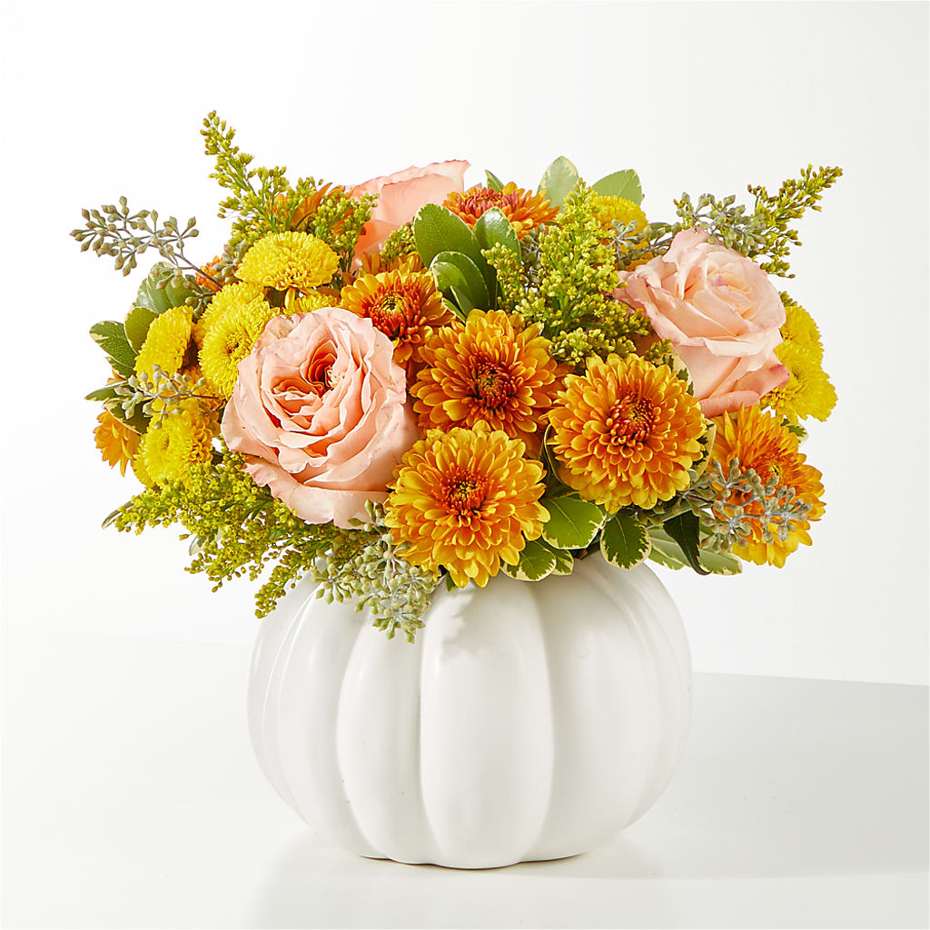 Peachy Pumpkin – Maison Blooms, Wesley Chapel FL