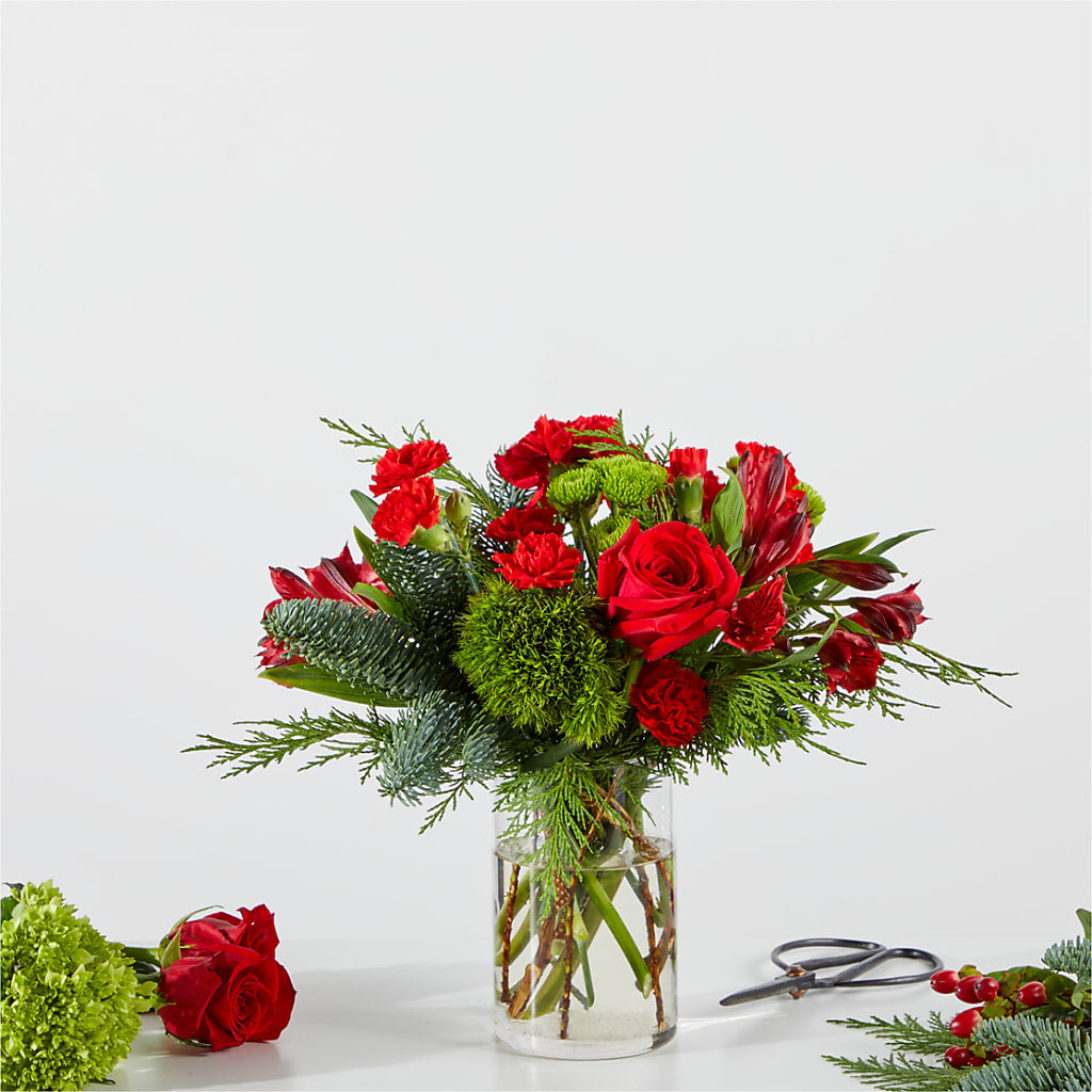 Merry Moment Bouquet – A Florist Original – Maison Blooms, Wesley Chapel FL