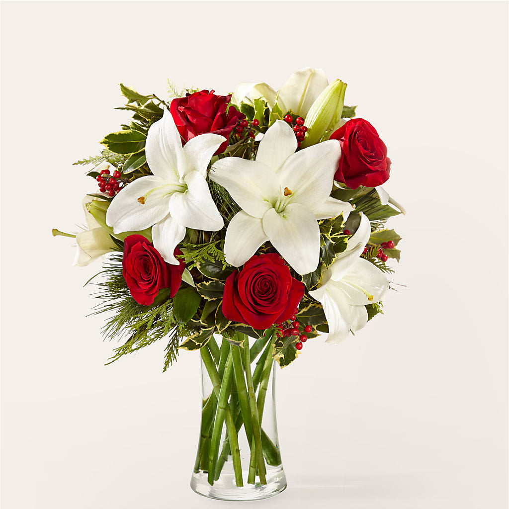 Sparkling Snowflakes Bouquet – Maison Blooms, Wesley Chapel FL