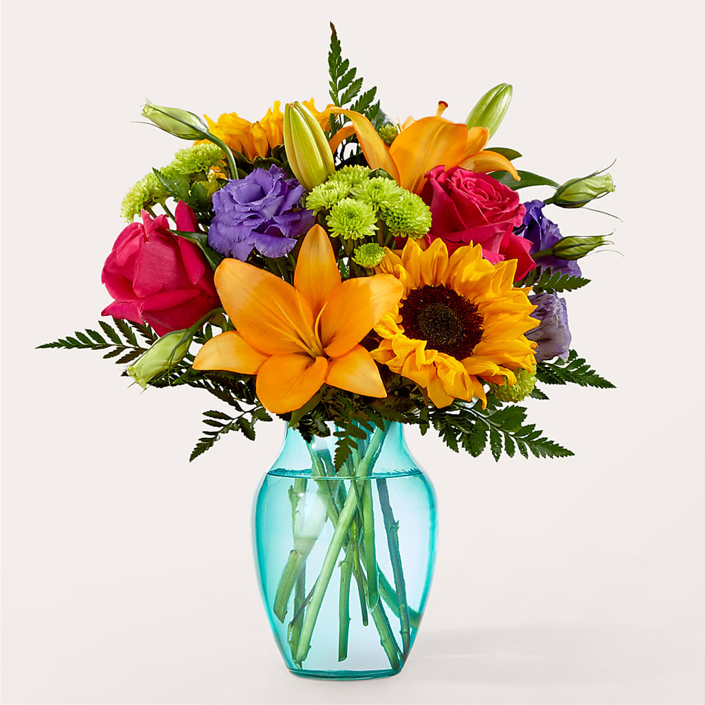 Double Rainbow Bouquet – Maison Blooms, Wesley Chapel FL