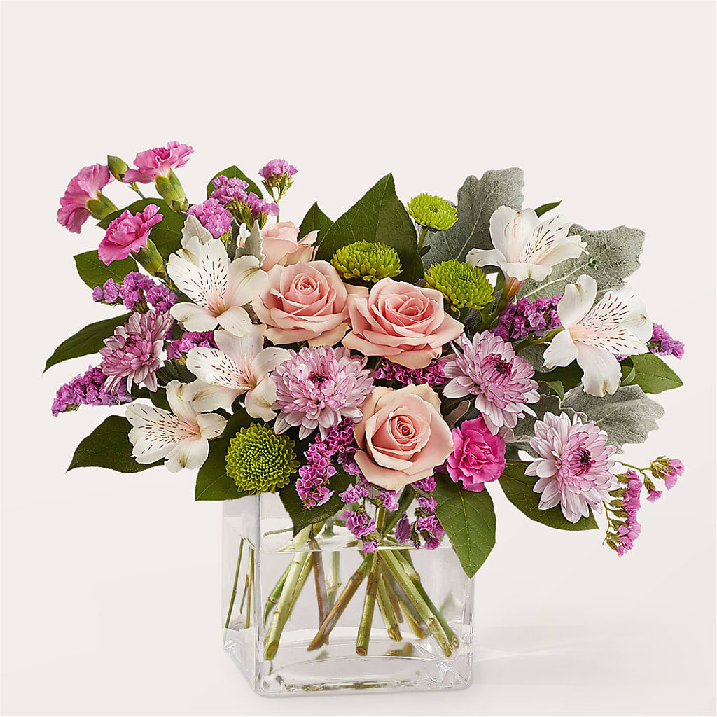 Pink Suede Bouquet – Maison Blooms, Wesley Chapel FL