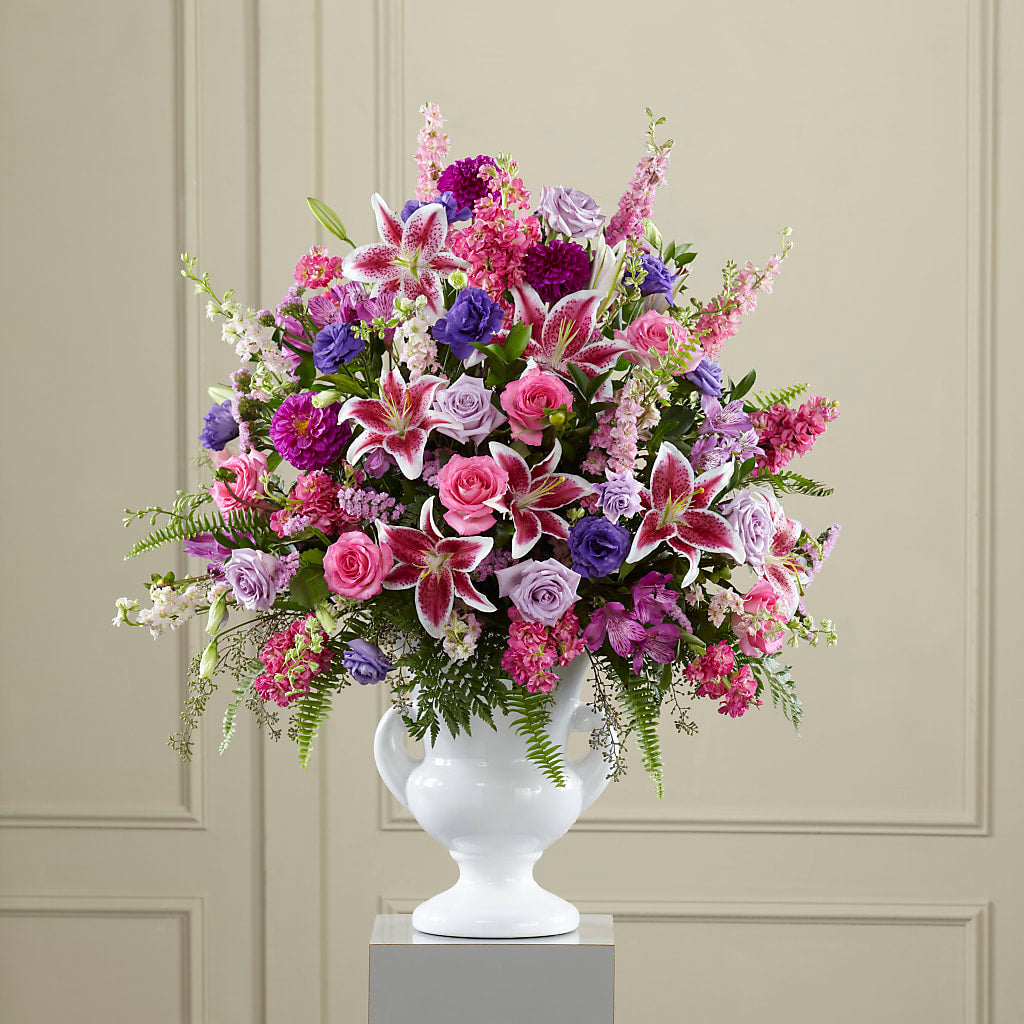 Peaceful Tribute Arrangement – Maison Blooms, Wesley Chapel FL