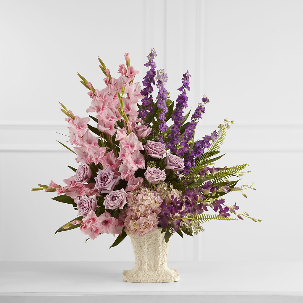 Flowing Garden Arrangement – Maison Blooms, Wesley Chapel FL