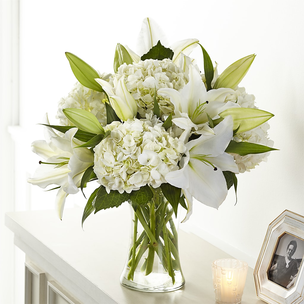 Compassionate Lily Bouquet – Maison Blooms, Wesley Chapel FL