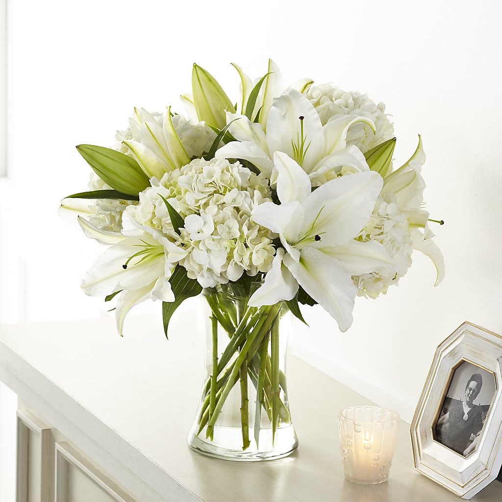 Compassionate Lily Bouquet – Maison Blooms, Wesley Chapel FL