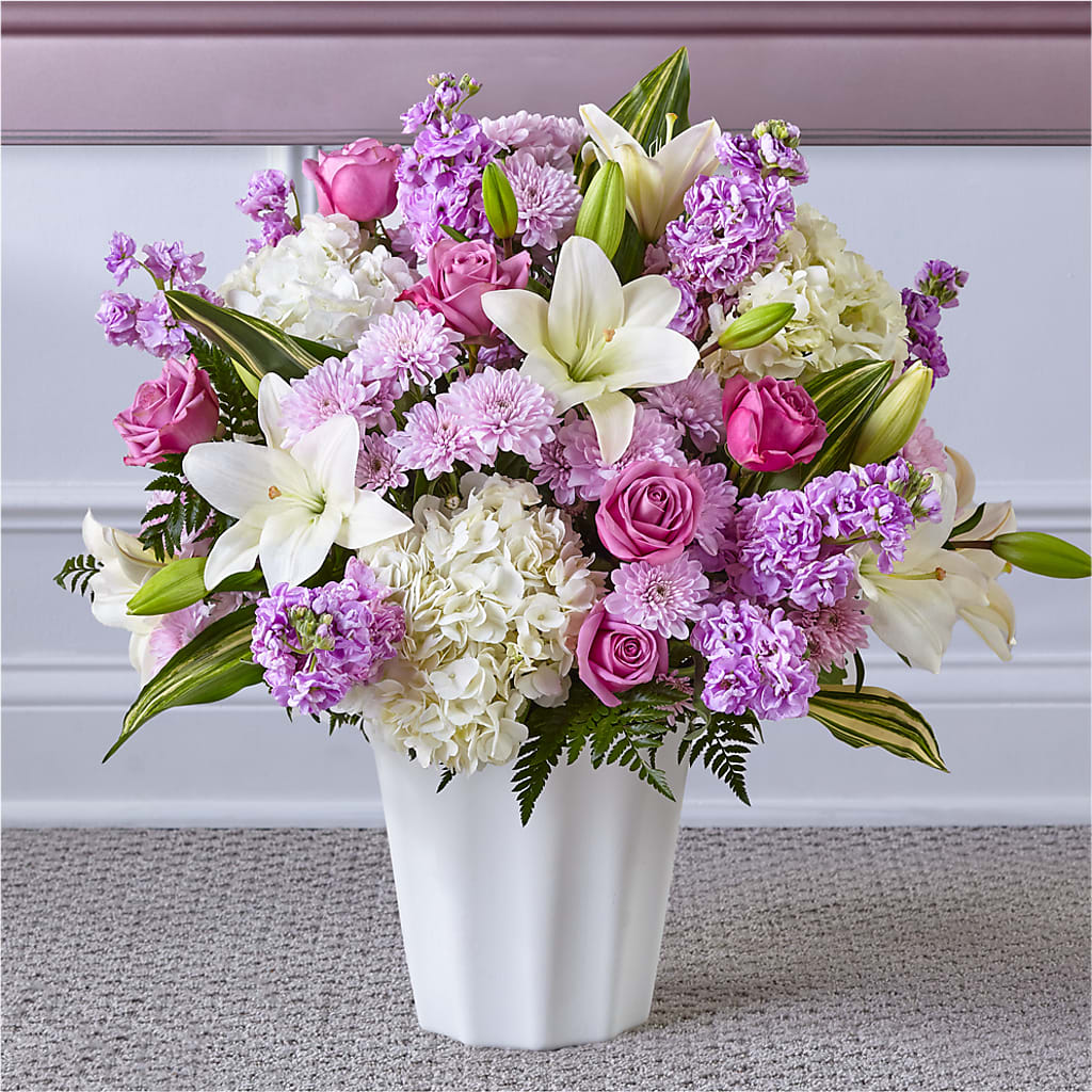 Heaven Sent Floor Basket – Maison Blooms, Wesley Chapel FL