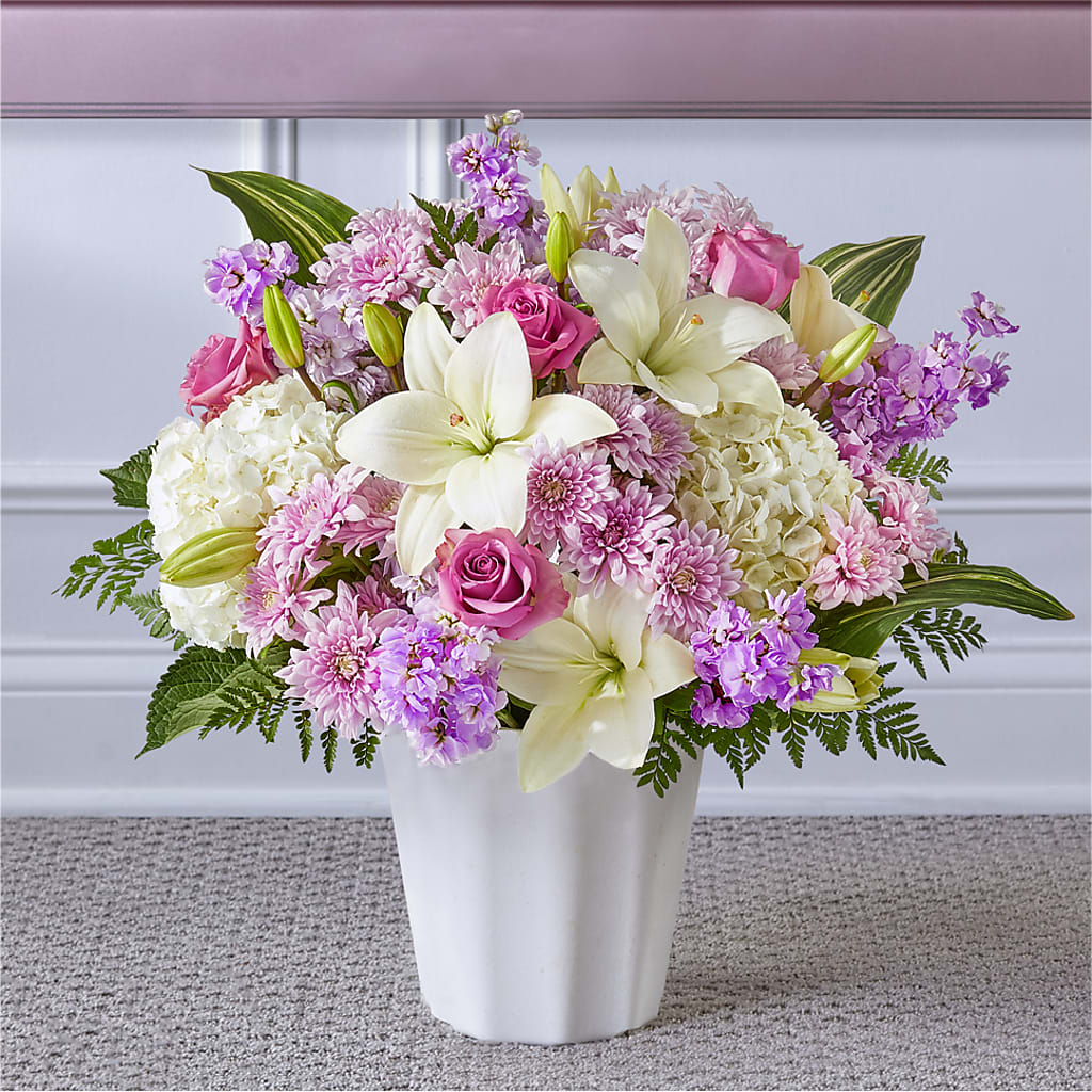 Heaven Sent Floor Basket – Maison Blooms, Wesley Chapel FL