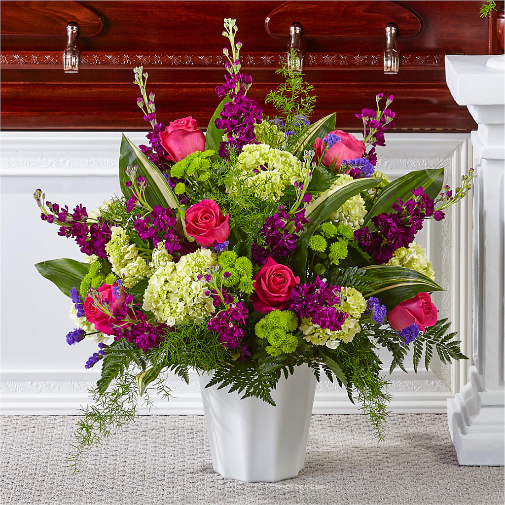 Beautiful Horizons Floor Basket – Maison Blooms, Wesley Chapel FL