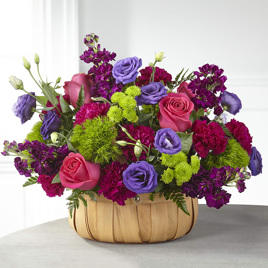 Serene Sanctuary Basket – Maison Blooms, Wesley Chapel FL