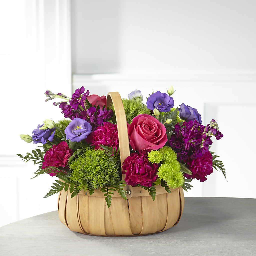 Serene Sanctuary Basket – Maison Blooms, Wesley Chapel FL