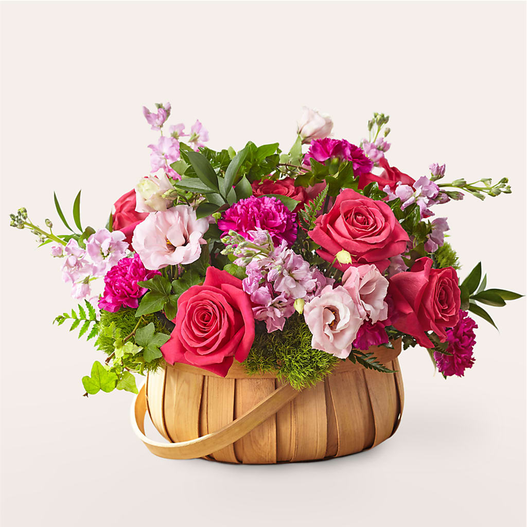 Radiance in Bloom Basket – Maison Blooms, Wesley Chapel FL