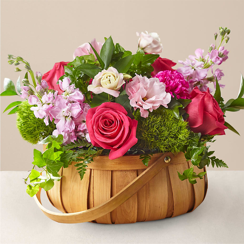 Radiance in Bloom Basket – Maison Blooms, Wesley Chapel FL