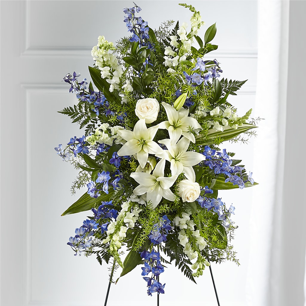Faithful Friend Standing Spray – Maison Blooms, Wesley Chapel FL