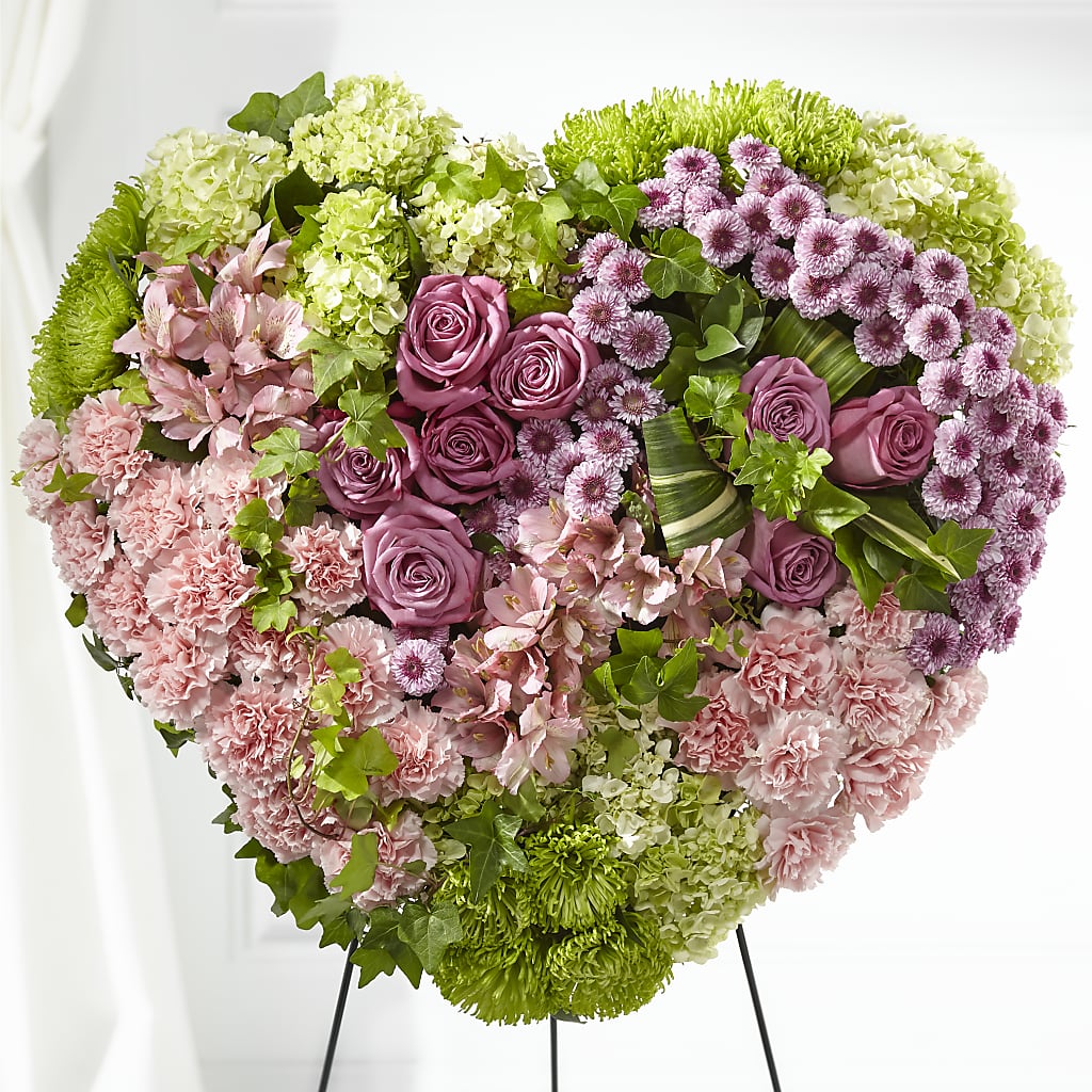 Heartwarming Standing Heart – Maison Blooms, Wesley Chapel FL