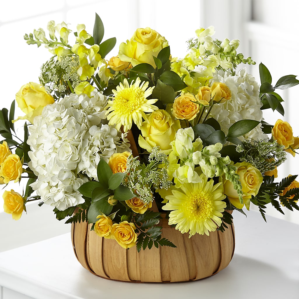 Rustic Remembrance Basket – Maison Blooms, Wesley Chapel FL