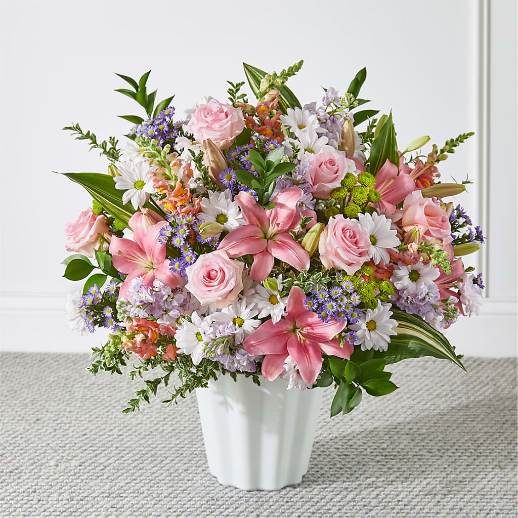 Abundant Compassion Floor Basket – Maison Blooms, Wesley Chapel FL