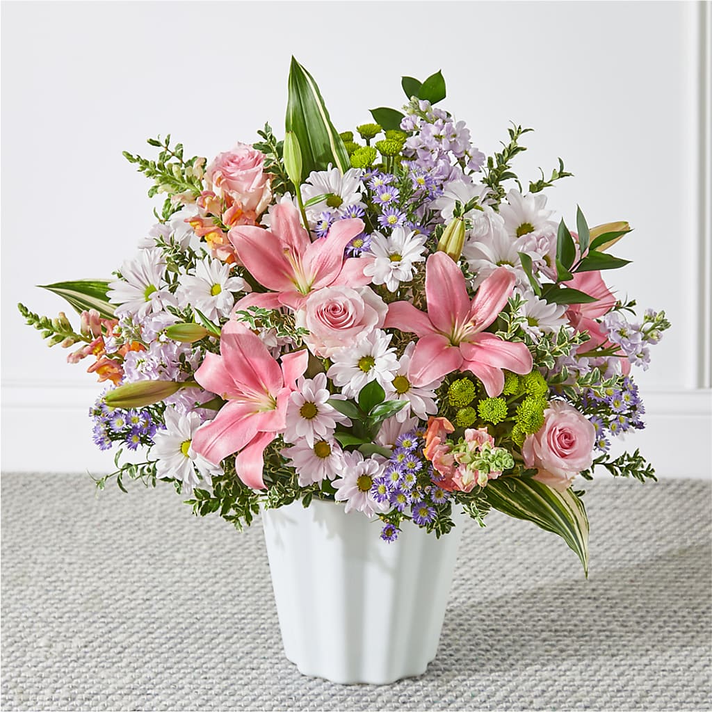 Abundant Compassion Floor Basket – Maison Blooms, Wesley Chapel FL