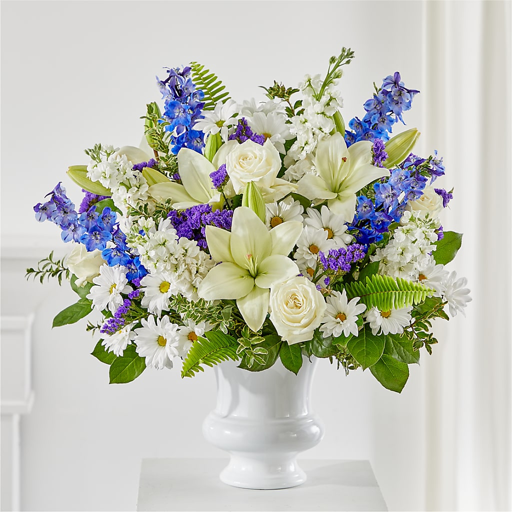 Expressions of Hope Urn Arrangement – Maison Blooms, Wesley Chapel FL