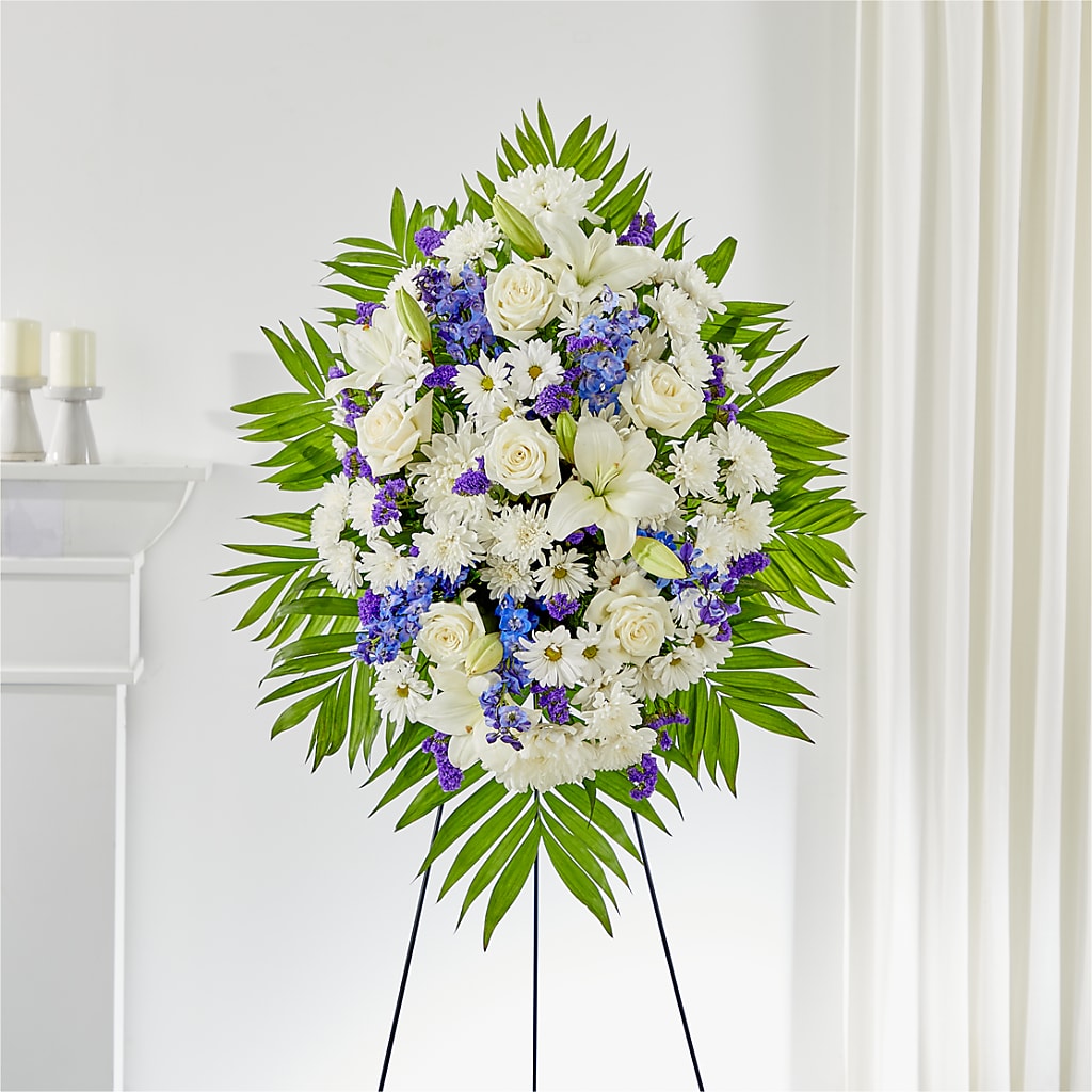 At Rest Standing Spray – Maison Blooms, Wesley Chapel FL