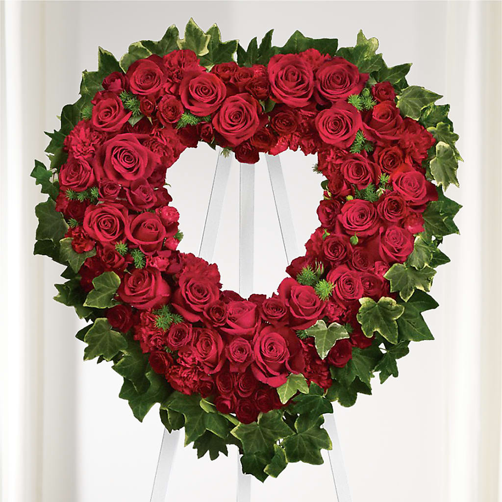 Wholehearted Standing Spray – Maison Blooms, Wesley Chapel FL