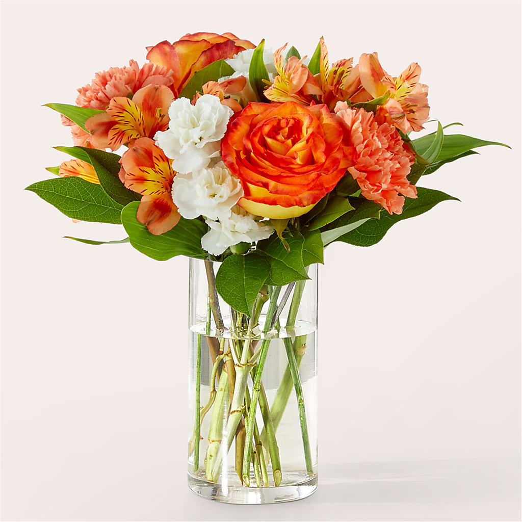 Apricot Glow Bouquet – Maison Blooms, Wesley Chapel FL