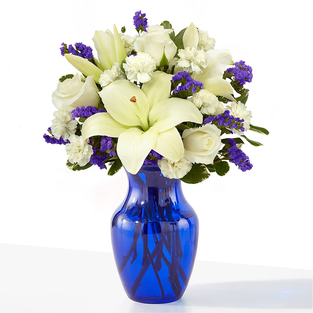 Sapphire Rush Bouquet – Maison Blooms, Wesley Chapel FL