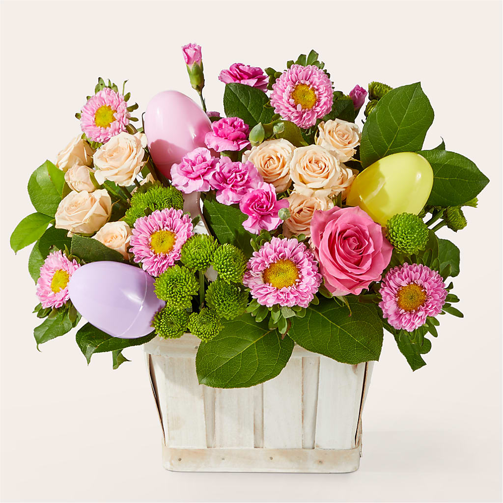 Get Eggcited Basket – Maison Blooms, Wesley Chapel FL