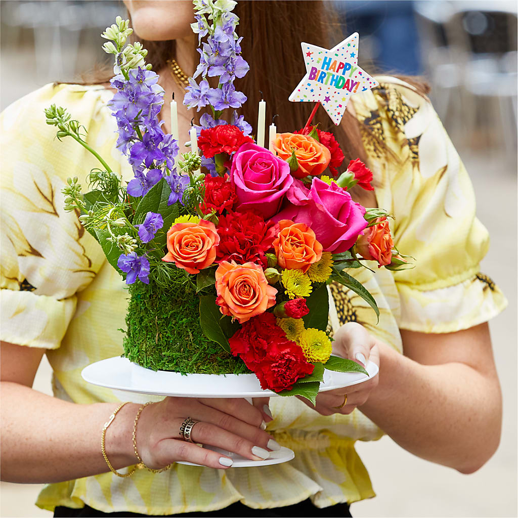 Best Year Yet Floral Cake – Maison Blooms, Wesley Chapel FL