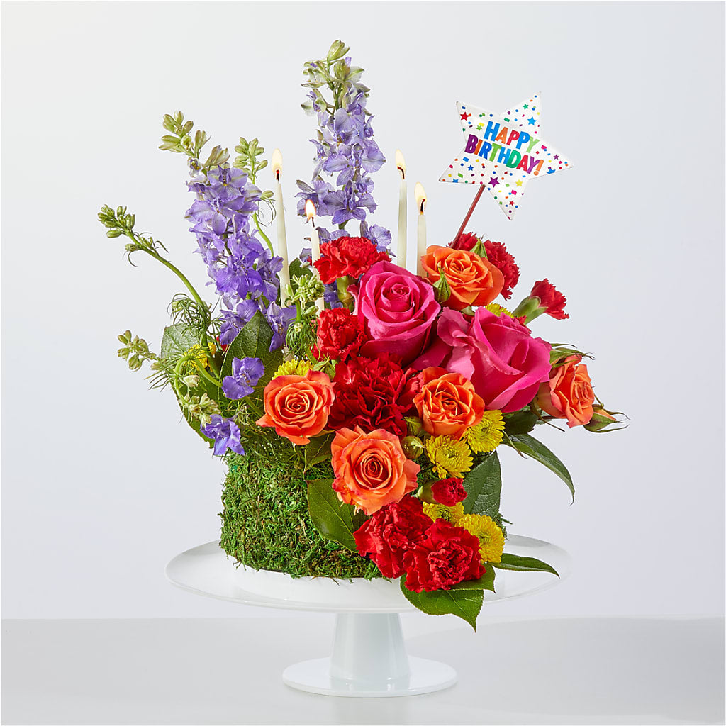 Best Year Yet Floral Cake – Maison Blooms, Wesley Chapel FL