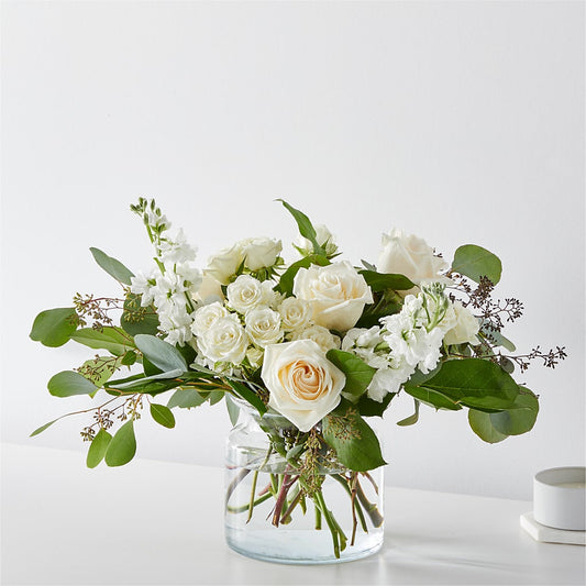 Fresh Linen Bouquet –  Maison Blooms, Wesley Chapel FL