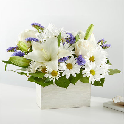 Beyond Blue Box Bouquet –  Maison Blooms, Wesley Chapel FL