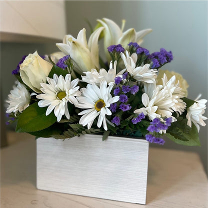 Beyond Blue Box Bouquet –  Maison Blooms, Wesley Chapel FL