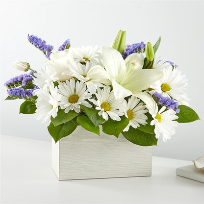 Beyond Blue Box Bouquet –  Maison Blooms, Wesley Chapel FL