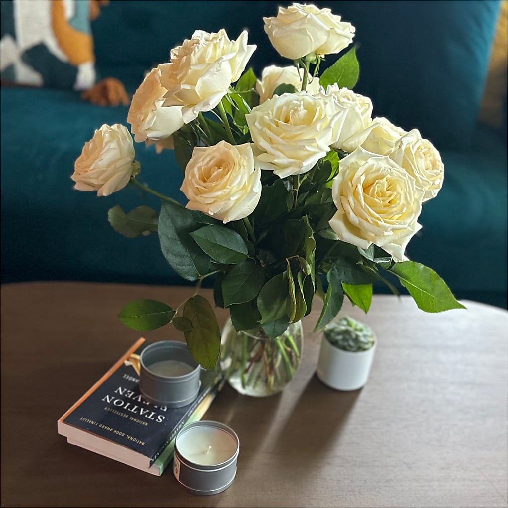 Long Stem Yellow Rose Bouquet –  Maison Blooms, Wesley Chapel FL
