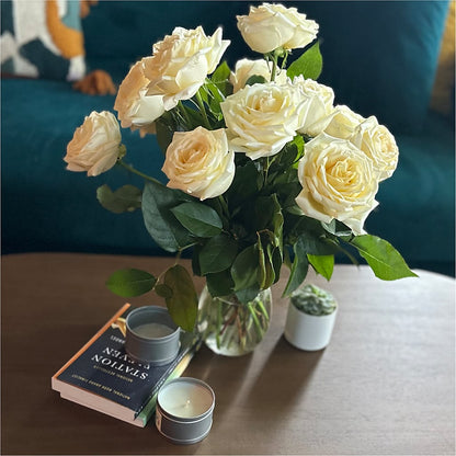 Long Stem Yellow Rose Bouquet –  Maison Blooms, Wesley Chapel FL