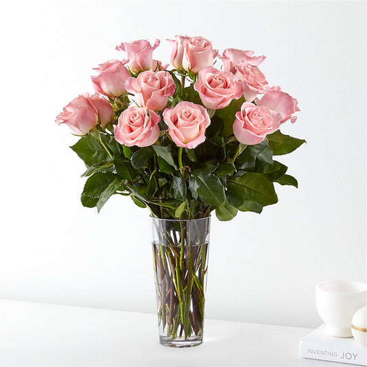 Long Stem Pink Rose Bouquet –  Maison Blooms, Wesley Chapel FL