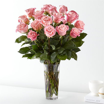 Long Stem Pink Rose Bouquet –  Maison Blooms, Wesley Chapel FL