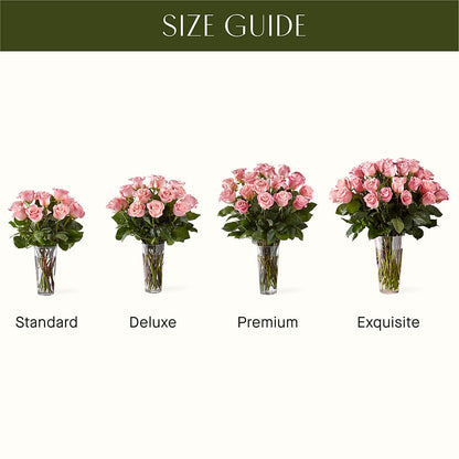 Long Stem Pink Rose Bouquet –  Maison Blooms, Wesley Chapel FL