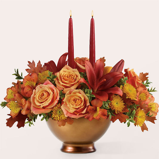 Harvest Table Centerpiece –  Maison Blooms, Wesley Chapel FL
