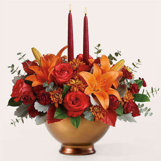 Fruits of Fall Centerpiece –  Maison Blooms, Wesley Chapel FL