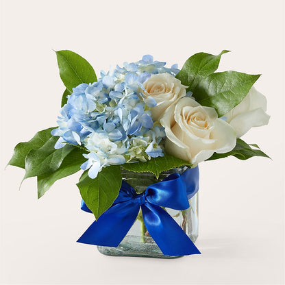 Sky Blue Delight Bouquet –  Maison Blooms, Wesley Chapel FL
