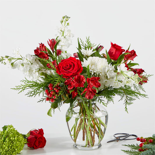 Merry Moment Bouquet – A Florist Original –  Maison Blooms, Wesley Chapel FL