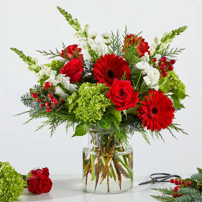 Merry Moment Bouquet – A Florist Original –  Maison Blooms, Wesley Chapel FL