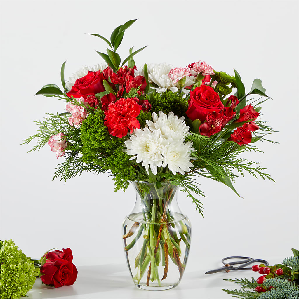 Merry Moment Bouquet – A Florist Original –  Maison Blooms, Wesley Chapel FL