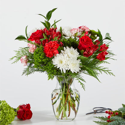 Merry Moment Bouquet – A Florist Original –  Maison Blooms, Wesley Chapel FL