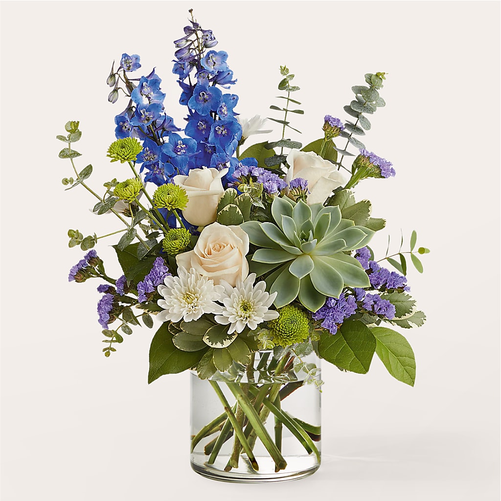 Cerulean Waves Bouquet –  Maison Blooms, Wesley Chapel FL