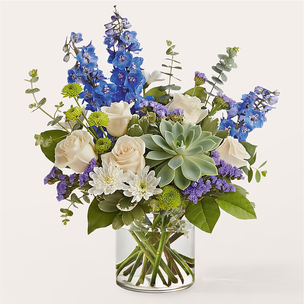 Cerulean Waves Bouquet –  Maison Blooms, Wesley Chapel FL