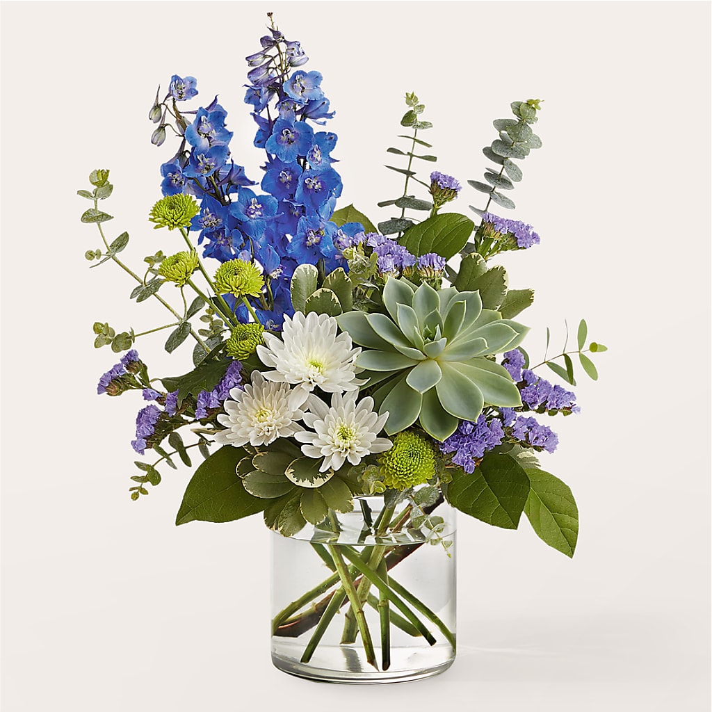 Cerulean Waves Bouquet –  Maison Blooms, Wesley Chapel FL